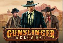Image of the slot machine game Gunslinger Reloaded provided by Play'n Go