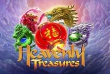 Image of the slot machine game Heavenly Treasures provided by Caleta