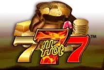 Image of the slot machine game Hot 777 provided by Wazdan