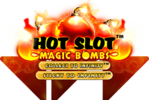 Image of the slot machine game Hot Slot Magic Bombs provided by Leander Games