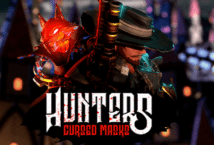 Image of the slot machine game Hunters: Cursed Masks provided by Synot Games