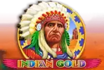 Image of the slot machine game Indian Gold provided by Thunderspin