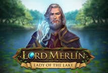 Image of the slot machine game Lord Merlin and the Lady of the Lake provided by playn-go.