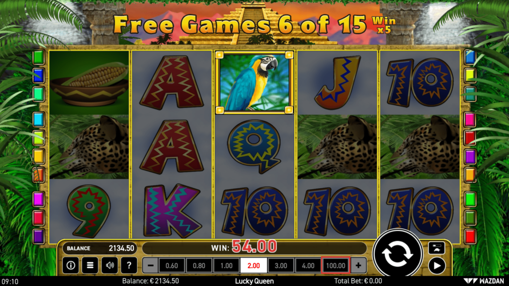 Lucky Queen Free Spins