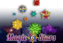 Image of the slot machine game Magic Stars 6 provided by Wazdan