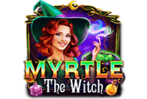 Image of the slot machine game Myrtle the Witch provided by Red Rake Gaming