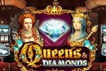 Image of the slot machine game Queens and Diamonds provided by Red Rake Gaming
