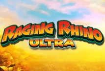 Image of the slot machine game Raging Rhino Ultra provided by woohoo-games.