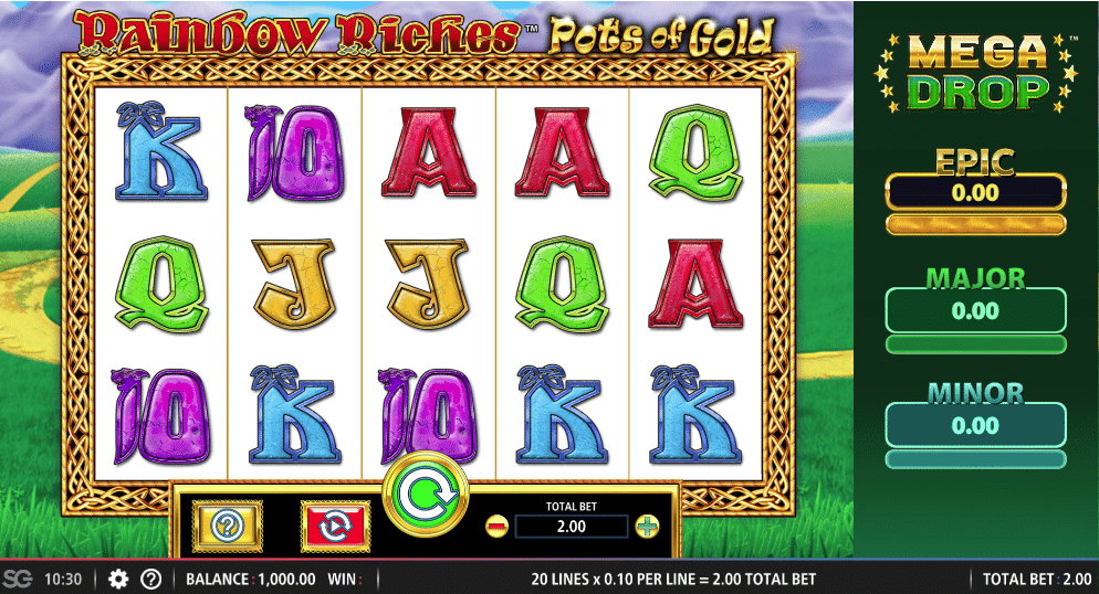 rainbow riches pure gold