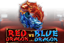 Image of the slot machine game Red Dragon vs Blue Dragon provided by red-rake-gaming.