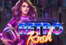 Image of the slot machine game Retro Rush provided by Relax Gaming