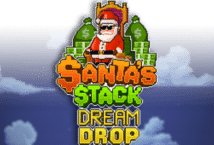 Image of the slot machine game Santa’s Stack Dream Drop provided by Red Rake Gaming