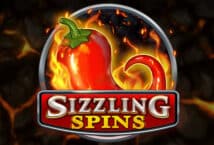 Image of the slot machine game Sizzling Spins provided by Play'n Go