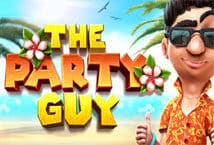 Image of the slot machine game The Party Guy provided by Mascot Gaming