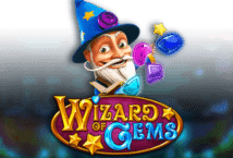 Image of the slot machine game Wizard of Gems provided by Play'n Go