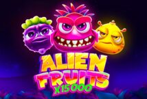 Image of the slot machine game Alien Fruits provided by 888 Gaming