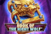 Image of the slot machine game Book of the Night Wolf provided by Spinomenal