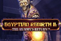 Image of the slot machine game Egyptian Rebirth II: The Mummy’s Return provided by Spinomenal