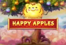 Image of the slot machine game Happy Apples provided by Blue Guru Games