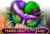 Image of the slot machine game Mardi Gras Wild Party provided by BF Games