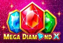 Image of the slot machine game Mega Diamond X provided by 1spin4win
