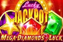 Image of the slot machine game Mega Diamonds Luck provided by Triple Cherry