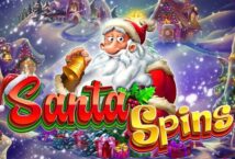 Image of the slot machine game Santa Spins provided by Nucleus Gaming