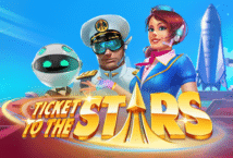 Image of the slot machine game Ticket to the Stars provided by Elk Studios