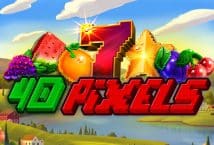Image of the slot machine game 40 Pixels provided by GameArt