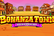Image of the slot machine game Bonanza Town Sheriff Sherry provided by Aruze Gaming