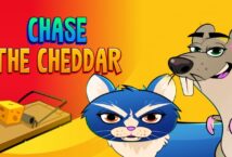 Image of the slot machine game Chase the Cheddar provided by Arrow’s Edge