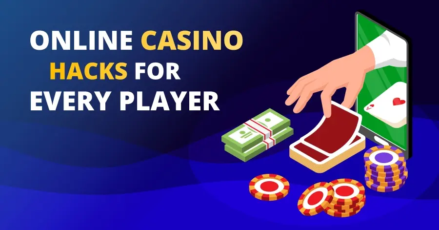 Visual representation for the article titled Top Online Casino Hacks For Every Player: Win More in 2024