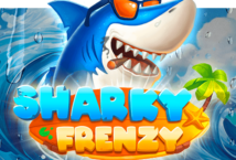 Image of the slot machine game Sharky Frenzy provided by Mancala Gaming