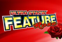 Image of the slot machine game Ultra Stack Feature Rose provided by Betsoft Gaming