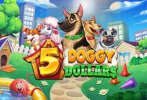 Image of the slot machine game 5 Doggy Dollars provided by 4theplayer.