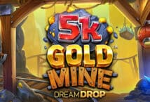 Image of the slot machine game 5k Gold Mine Dream Drop provided by 4ThePlayer