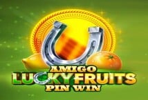 Image of the slot machine game Amigo Lucky Fruits Pin Win provided by Amigo Gaming