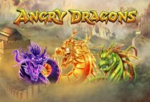 Image of the slot machine game Angry Dragons provided by GameArt