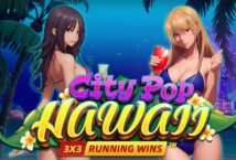 Image of the slot machine game City Pop Hawaii provided by Tom Horn Gaming