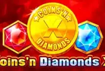 Image of the slot machine game Coins’n Diamonds X provided by Inspired Gaming