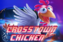 Image of the slot machine game Crosstown Chicken provided by Gamzix