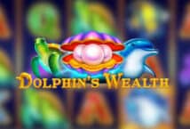 Image of the slot machine game Dolphin’s Wealth provided by 1spin4win.