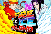 Image of the slot machine game Fire and Ice Island provided by High 5 Games