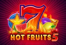 Image of the slot machine game Hot Fruits 5 provided by 5Men Gaming