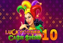 Image of the slot machine game Lucky Joker 10 Cash Spins provided by Blueprint Gaming