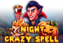 Image of the slot machine game Night Crazy Spell provided by Evoplay