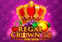 Image of the slot machine game Regal Crown 25 Pin Win provided by Amigo Gaming