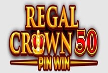 Image of the slot machine game Regal Crown 50 Pin Win provided by Amigo Gaming