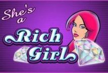 Image of the slot machine game She’s a Rich Girl provided by Triple Cherry