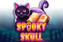Image of the slot machine game Spooky Skull provided by Caleta